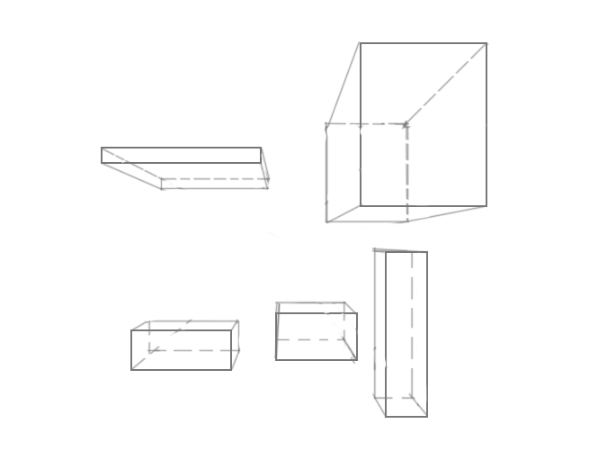 CG练习（一）一点透视